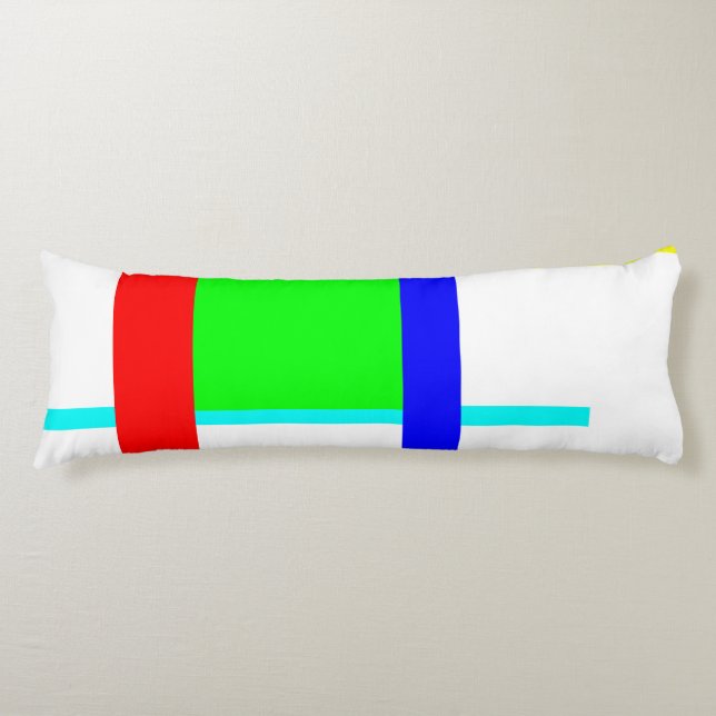 Coloured hug body pillow (Front)