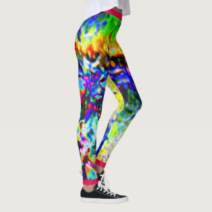Coloured ice leggings
