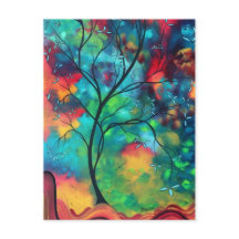 Coloured Inspirations Postcard