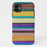 Coloured knitting Stripes seamless pattern 1
