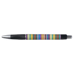 Coloured knitting Stripes seamless pattern 1 Pen