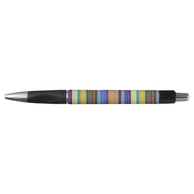 Coloured knitting Stripes seamless pattern 1 Pen (Front)