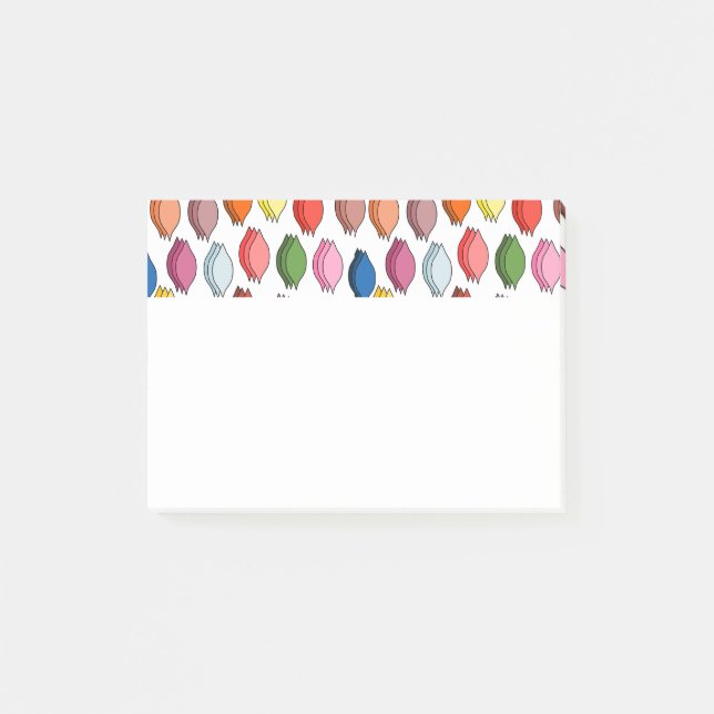 Coloured Leaves  Post-it Notes (Front)