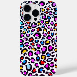 Coloured Leopard Print Case-Mate iPhone 14 Pro Max Case