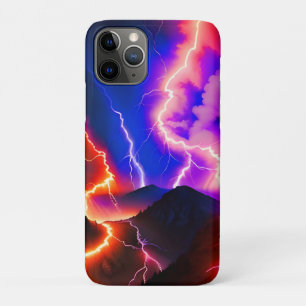 Coloured Lightning Mountain One iPhone 11 Pro Case