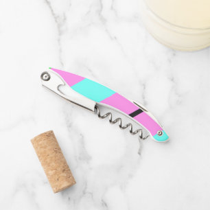 Coloured lines corkscrew