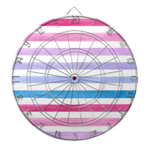 Coloured lines dartboard