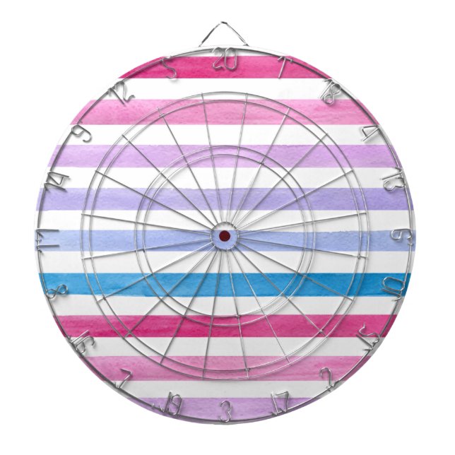 Coloured lines dartboard (Front)