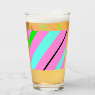 Coloured lines glass