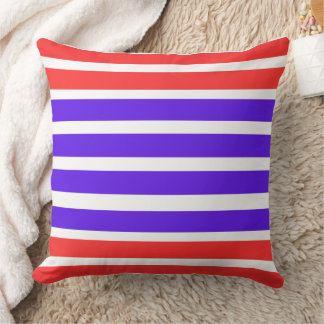 Coloured Lines Graphic Art Throw Pillow