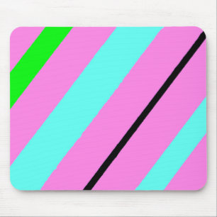 Coloured lines mouse pad