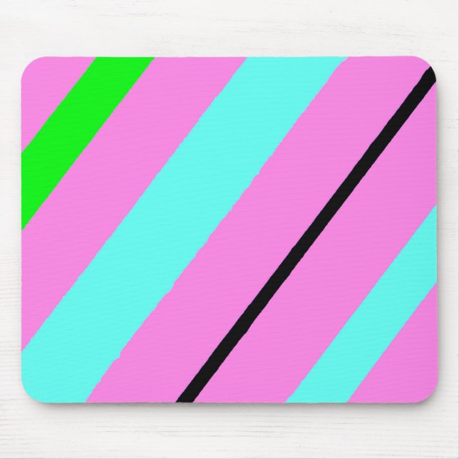 Coloured lines mouse pad (Front)