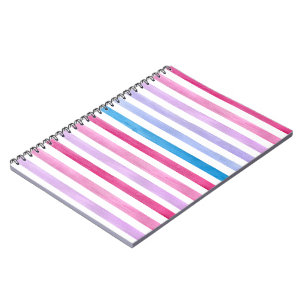 Coloured lines notebook