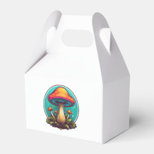 Coloured Magic Mushrooms Favor Box