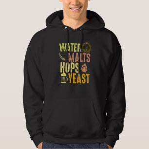 Coloured Malts Homebrewing Drinking  For Beer Hoodie