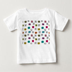 Coloured Mazes Baby T-Shirt