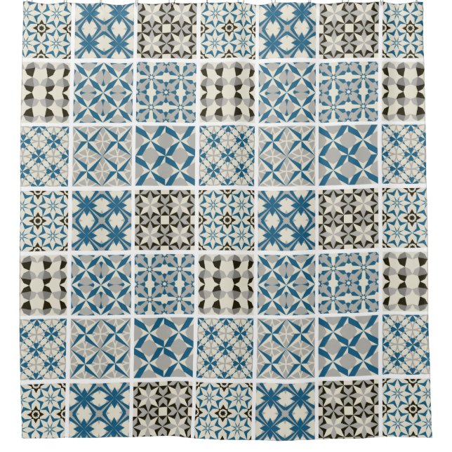 coloured moroccan geometric pattern (Front)