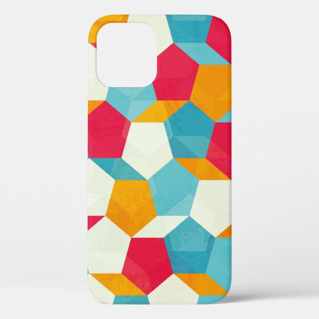 coloured mosaic seamless pattern Case-Mate iPhone case (Back)