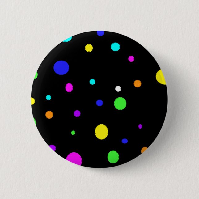 Coloured Orbs-button 2 Inch Round Button (Front)