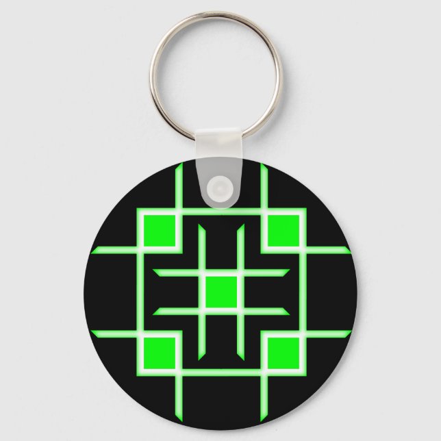 Coloured Patch Keychain (Front)