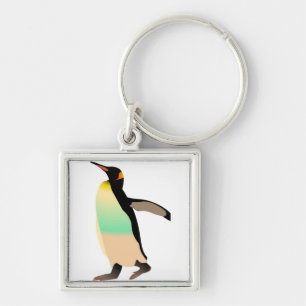 Coloured Peguin Keychain