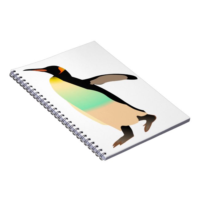 Coloured Peguin Notebook (Right Side)