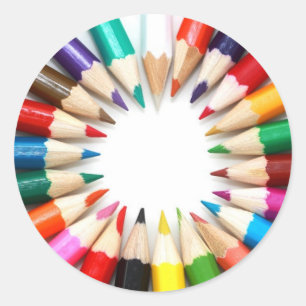 Coloured Pencil Stickers