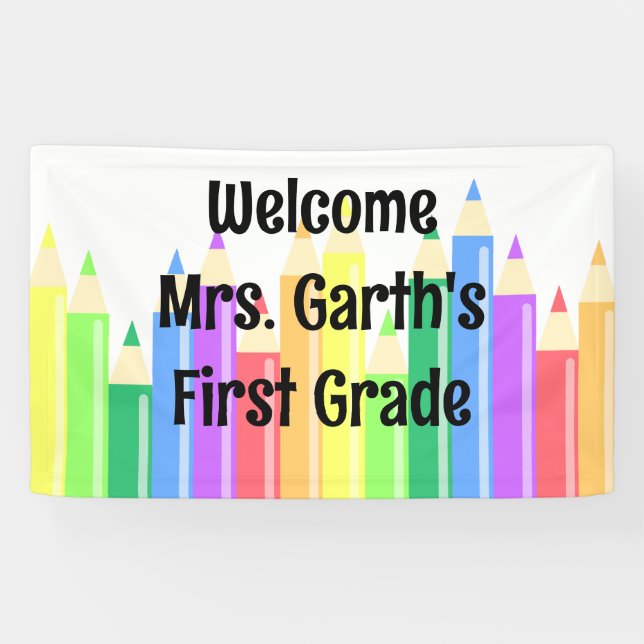 Coloured Pencils  Banner (Horizontal)