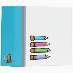 Coloured Pencils Binder