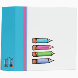 Coloured Pencils Binder