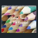 Coloured Pencils Calendar<br><div class="desc">Coloured Pencils Calendar. Customize by selecting your desired 12 month date range.</div>