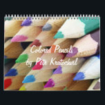 Coloured Pencils Calendar<br><div class="desc">Coloured Pencils Calendar. Customize by selecting your desired 12 month date range.</div>