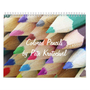 Coloured Pencils Calendar