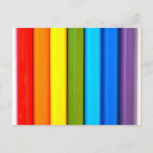 Coloured Pencils postcard