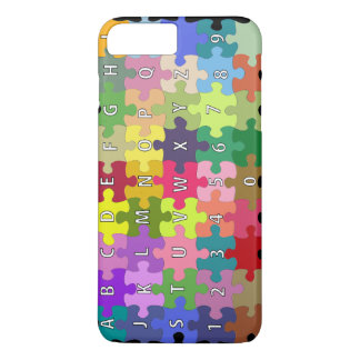 Coloured puzzle iPhone 8 plus/7 plus case
