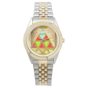 Coloured Pyramid Watch