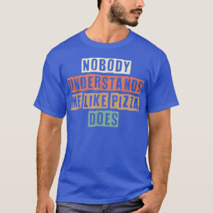 Coloured Retro Funny Nobody Understands Me Like Pi T-Shirt