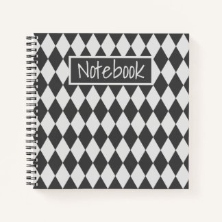 Coloured rhombus elegant throw pillow notebook