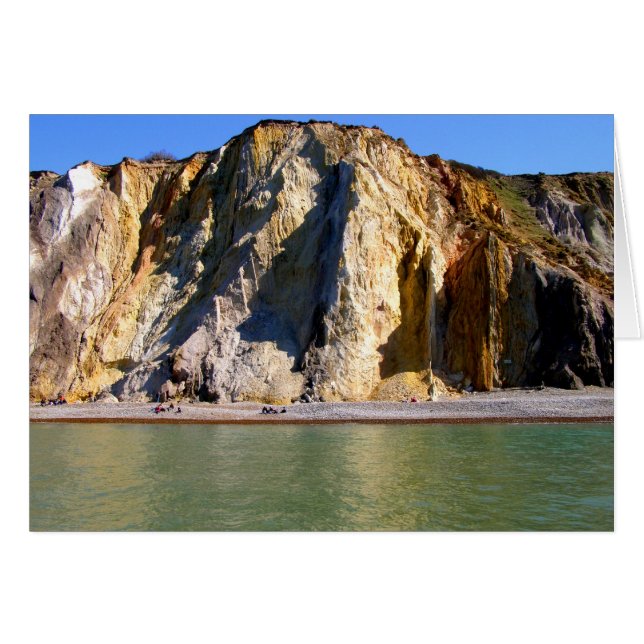 Coloured sands of Alum Bay (Front Horizontal)