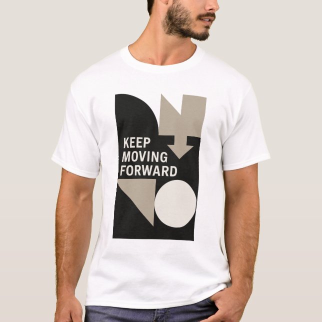 Coloured shapes T-shirt (Front)