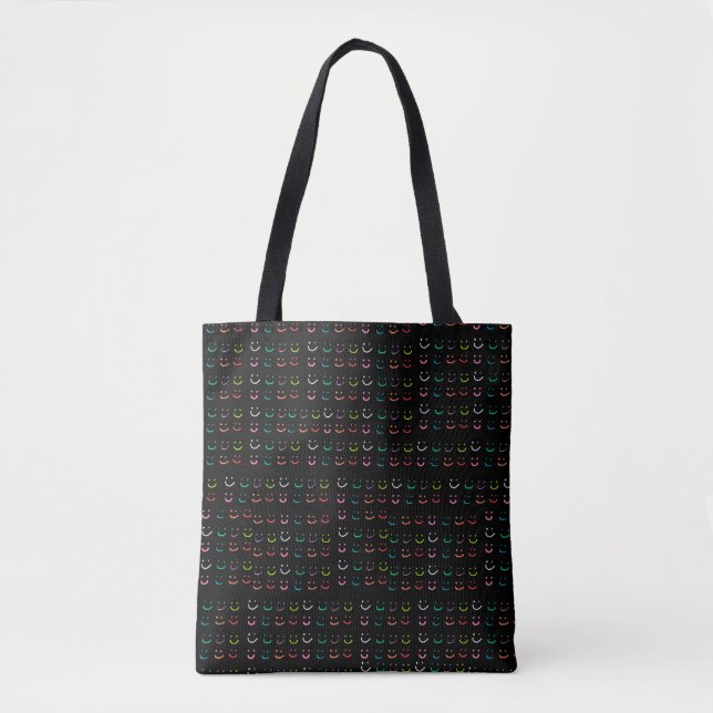 Coloured smiles tote bag (Front)