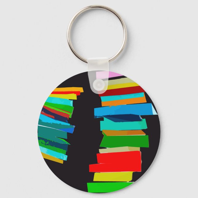 Coloured stairs keychain (Front)