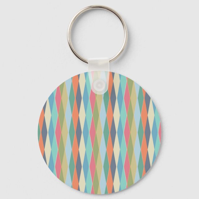 Coloured stripes. keychain (Front)