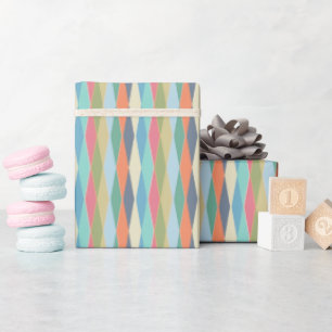 Coloured stripes. wrapping paper