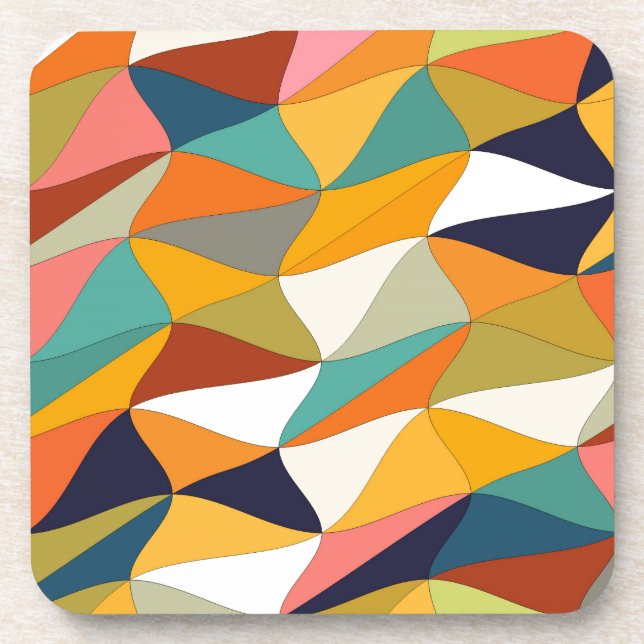 coloured tangle coaster (Front)