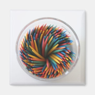 Coloured Toothpicks Magnet