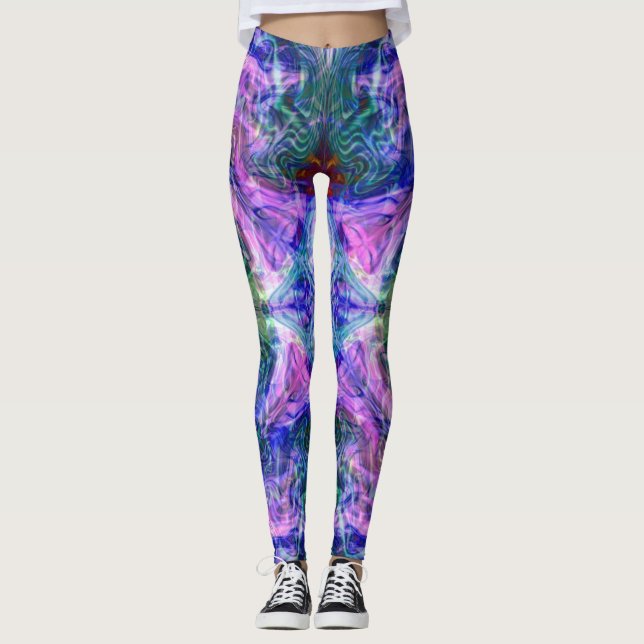 Coloured Vapours 2 Leggings (Front)