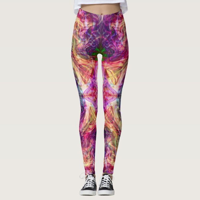 Coloured Vapours Leggings (Front)
