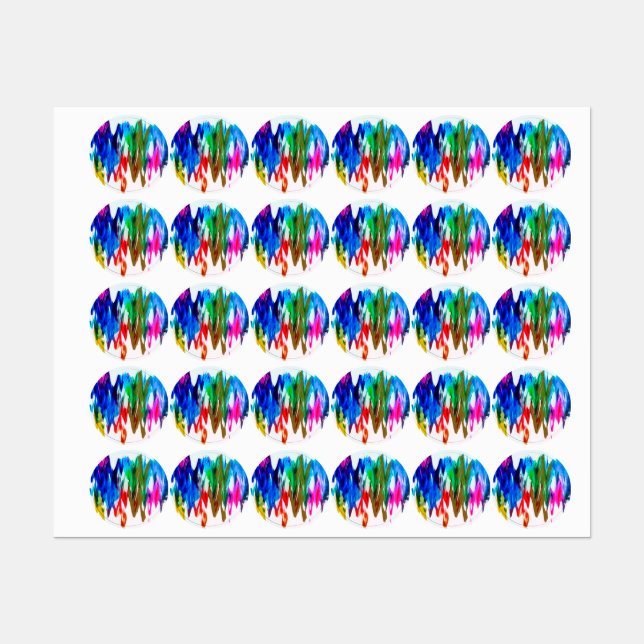 Coloured waves (Sheet)
