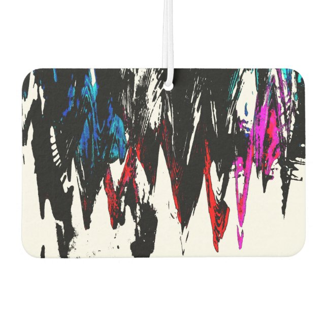 Coloured waves air freshener (Front)